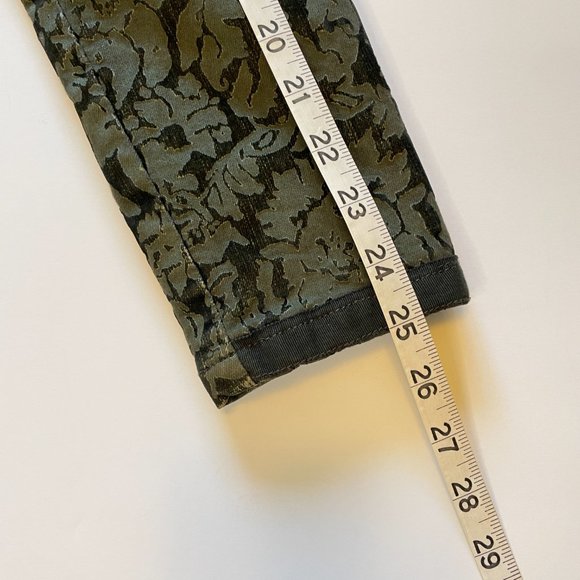 Hei Hei Anthroplogie Velvet Burnette Anorak Utility Jacket Full Zip Olive Green - Picture 14 of 15